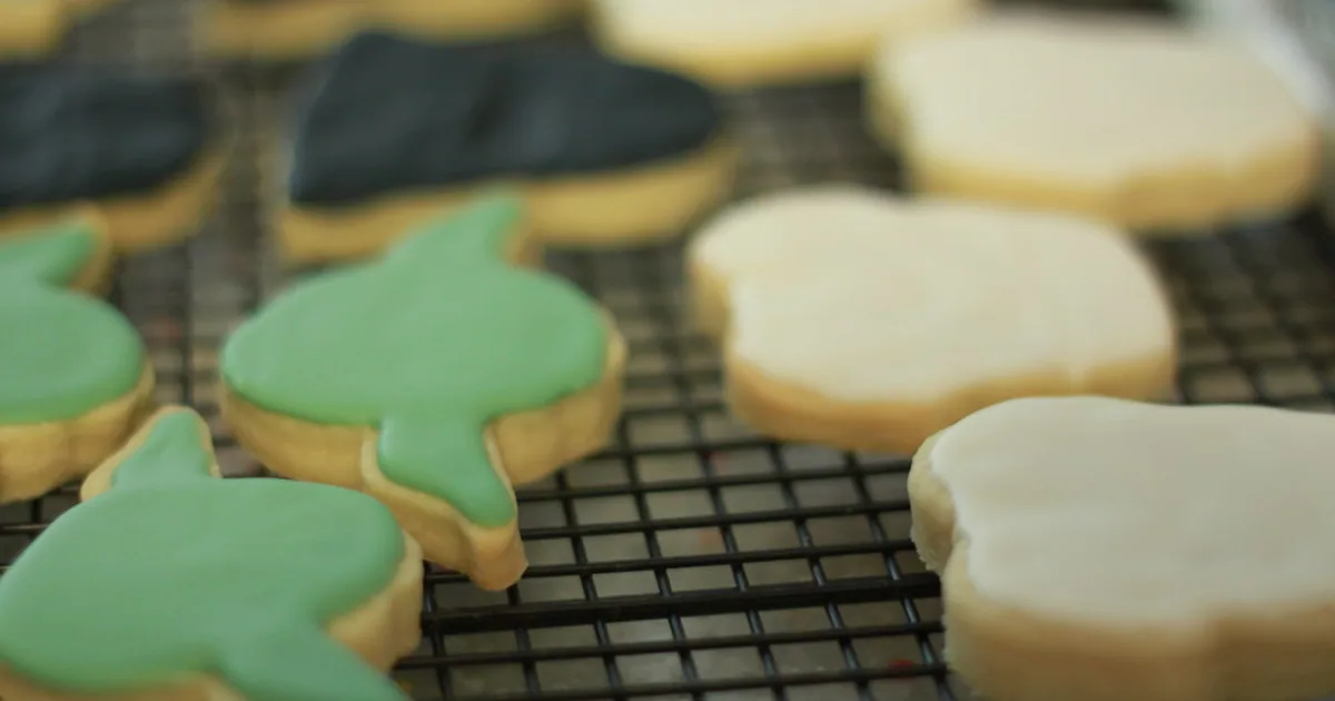 Bakeingredienser sett ovenfra